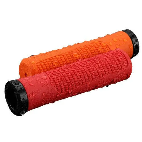 1 Pair Bicycle Rubber Grips Bilateral Lock Bicycle Handlebar Cover MTB Road Bike Handlebar Grips Non-slip Bicycle Handle Covers