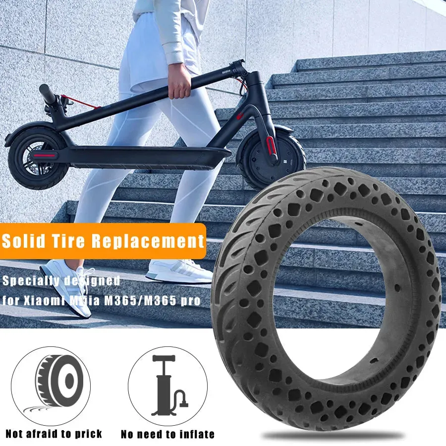 10*2 Solid Tire for Xiaomi m365 Electric Scooter 10 inches Wheels Front or Rear Replacement Honeycomb Solid Modified Tires