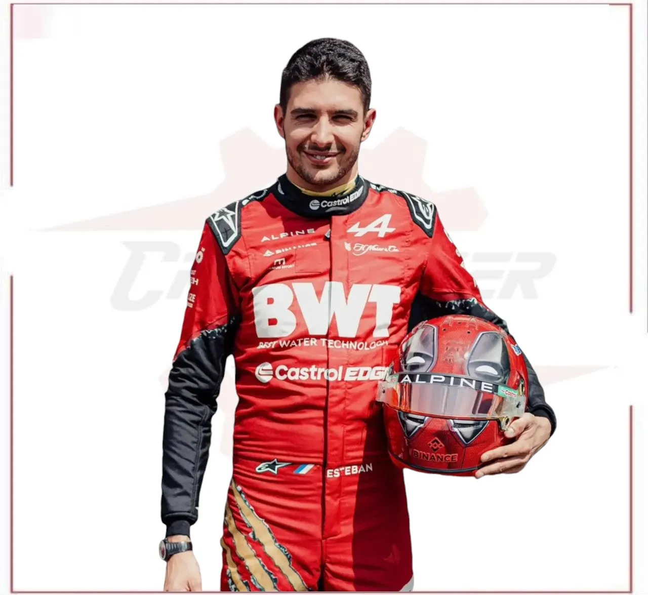 2024 New Esteban Ocon bwt F1 Race Suit