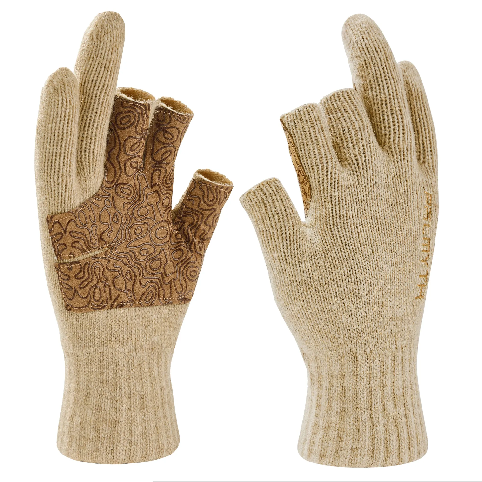 3 Cuts Fingers Wool Gloves