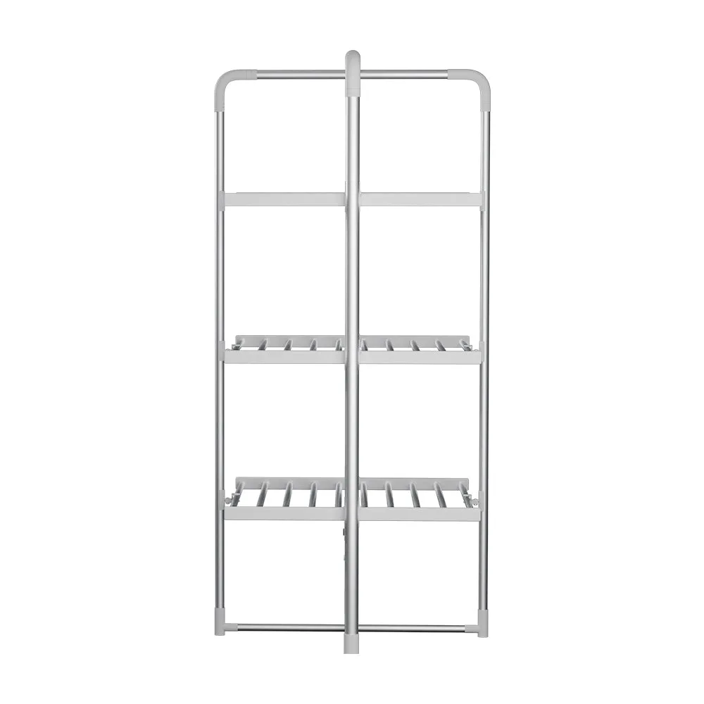 30 Heated Rods Electric Towel Rail Rack, Foldable | Devanti