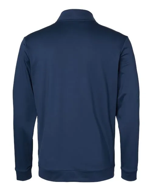 Adidas Men's Performance Textured Quarter-Zip Pullover