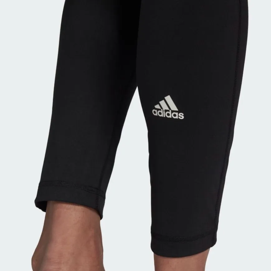 Adidas Yoga Essentials High-Waisted 7/8 Women Training Tight Black