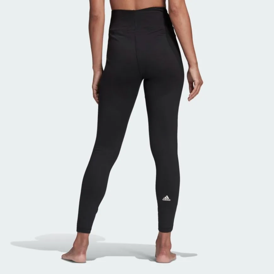 Adidas Yoga Essentials High-Waisted 7/8 Women Training Tight Black