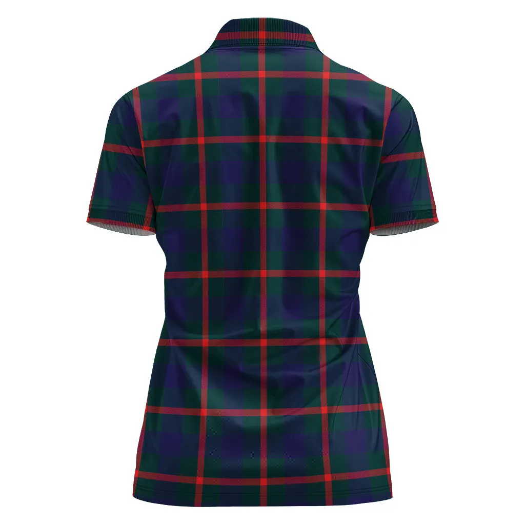 Agnew Tartan Polo Shirt For Women