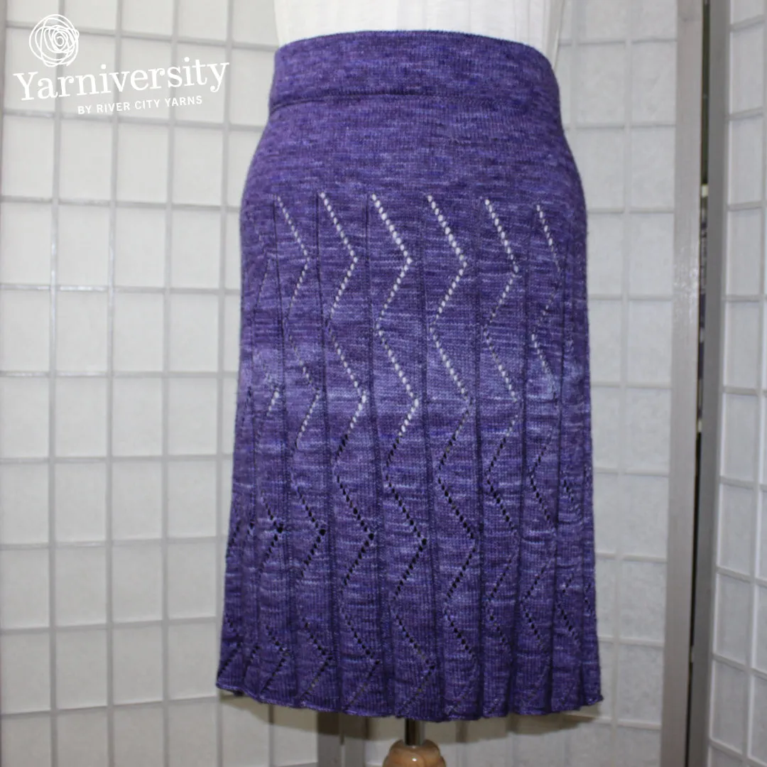 An Amazing Knitted Skirt Class with Ann Budd