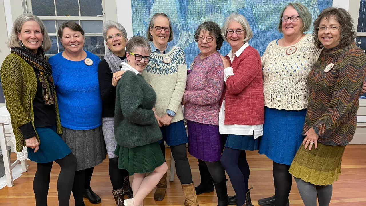 An Amazing Knitted Skirt Class with Ann Budd