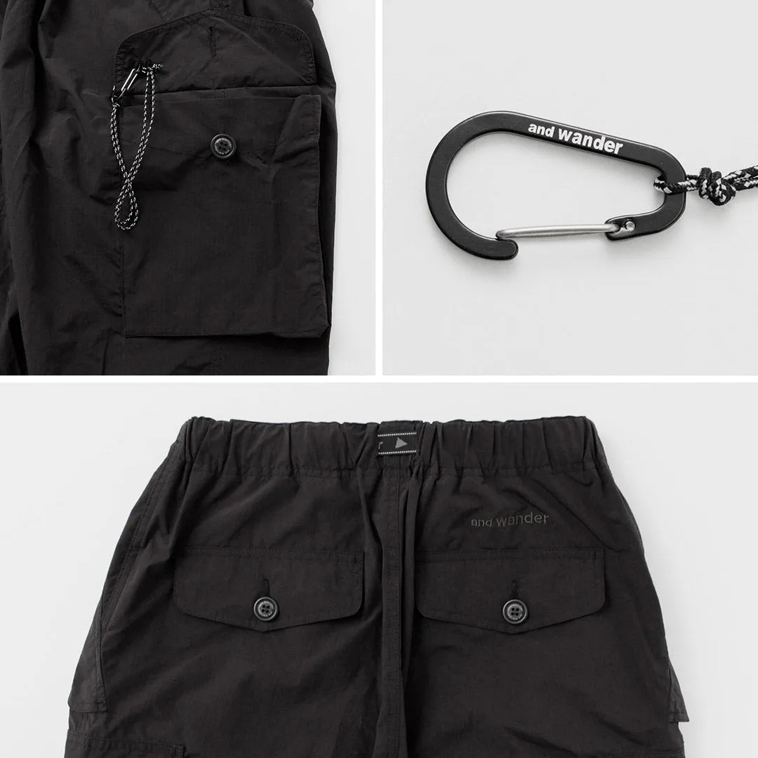 AND WANDER / Oversized Cargo Pants