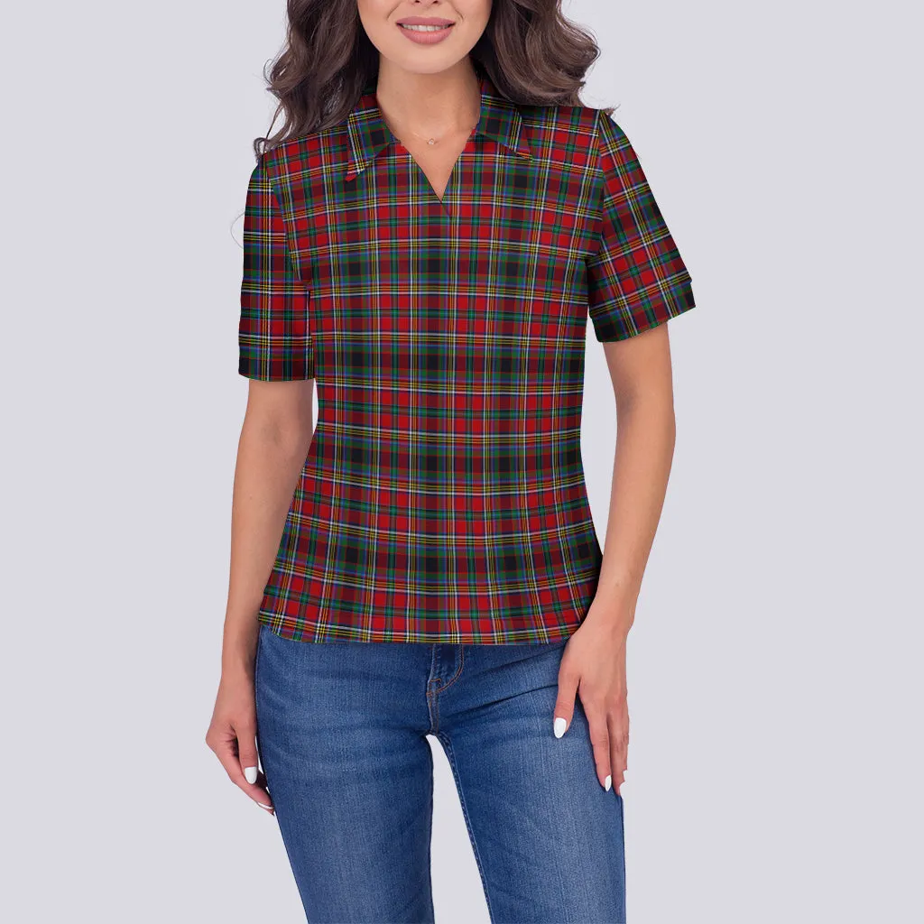 Anderson of Arbrake Tartan Polo Shirt For Women