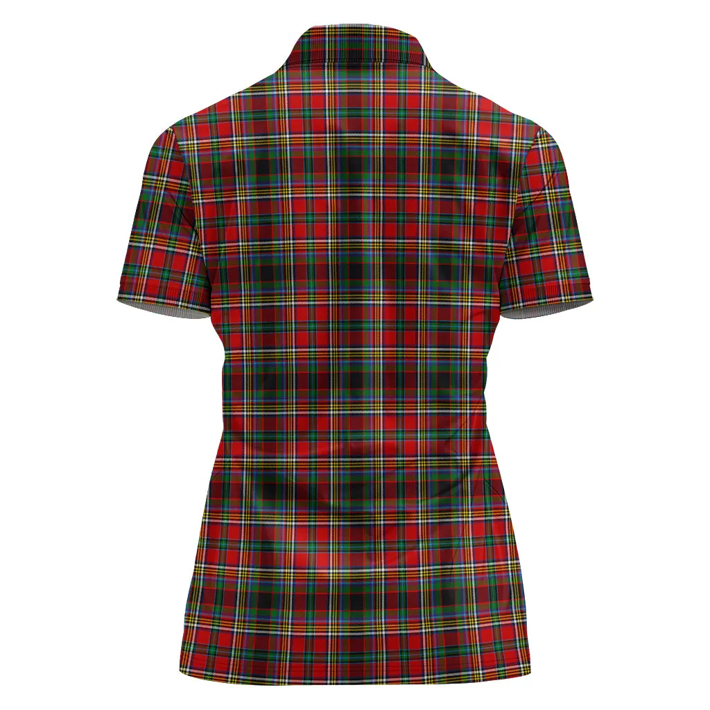 Anderson of Arbrake Tartan Polo Shirt For Women