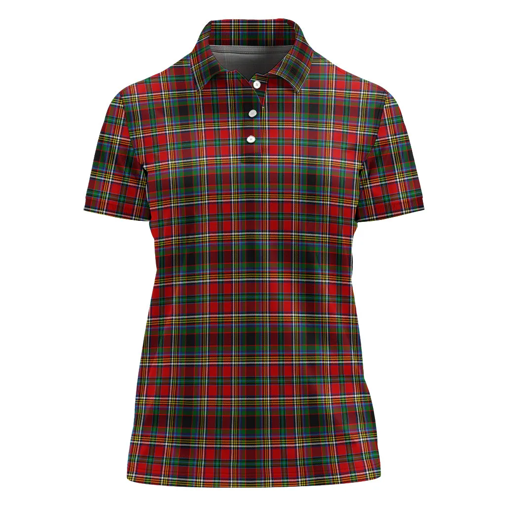 Anderson of Arbrake Tartan Polo Shirt For Women