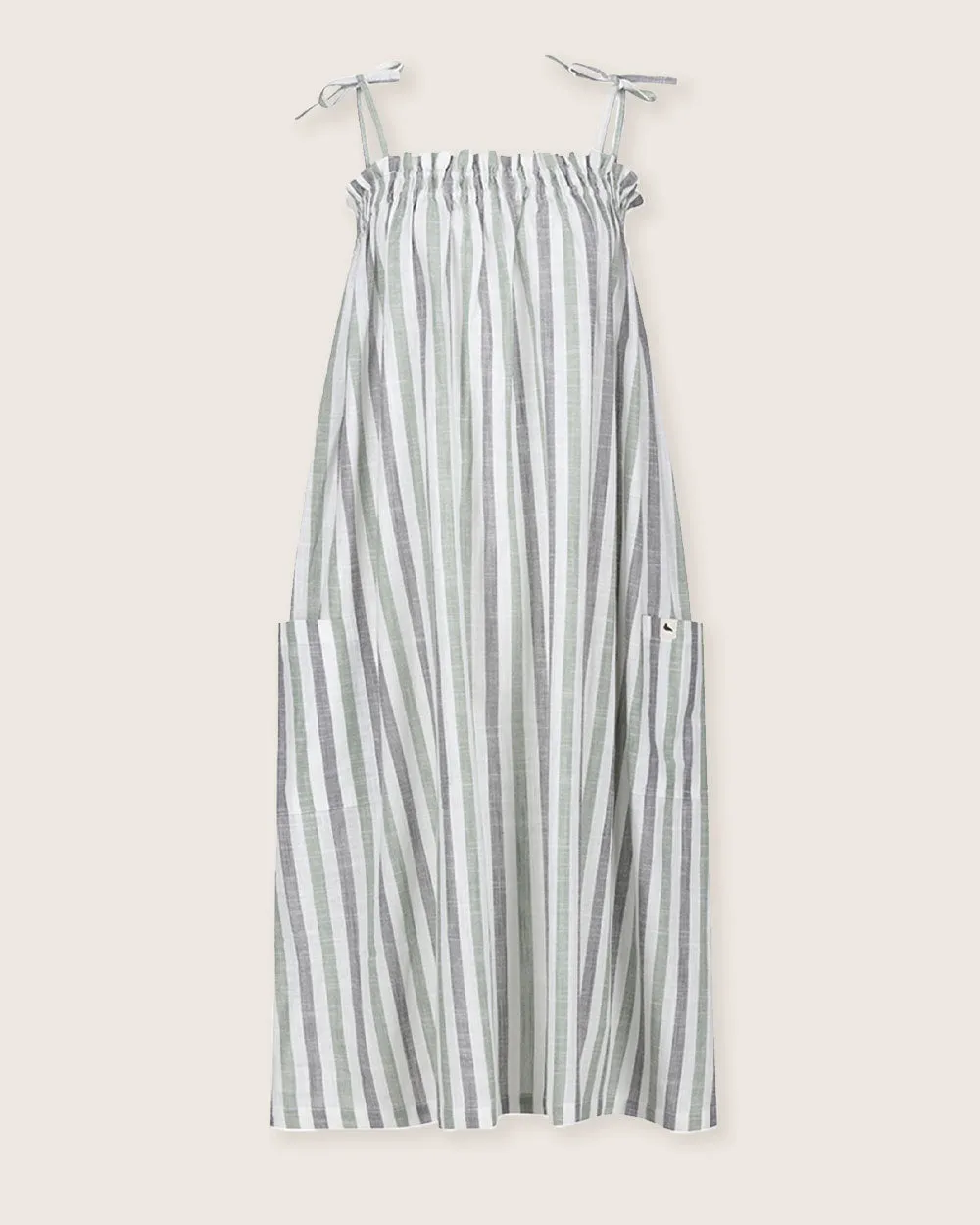 Anna Woven Stripe Dress