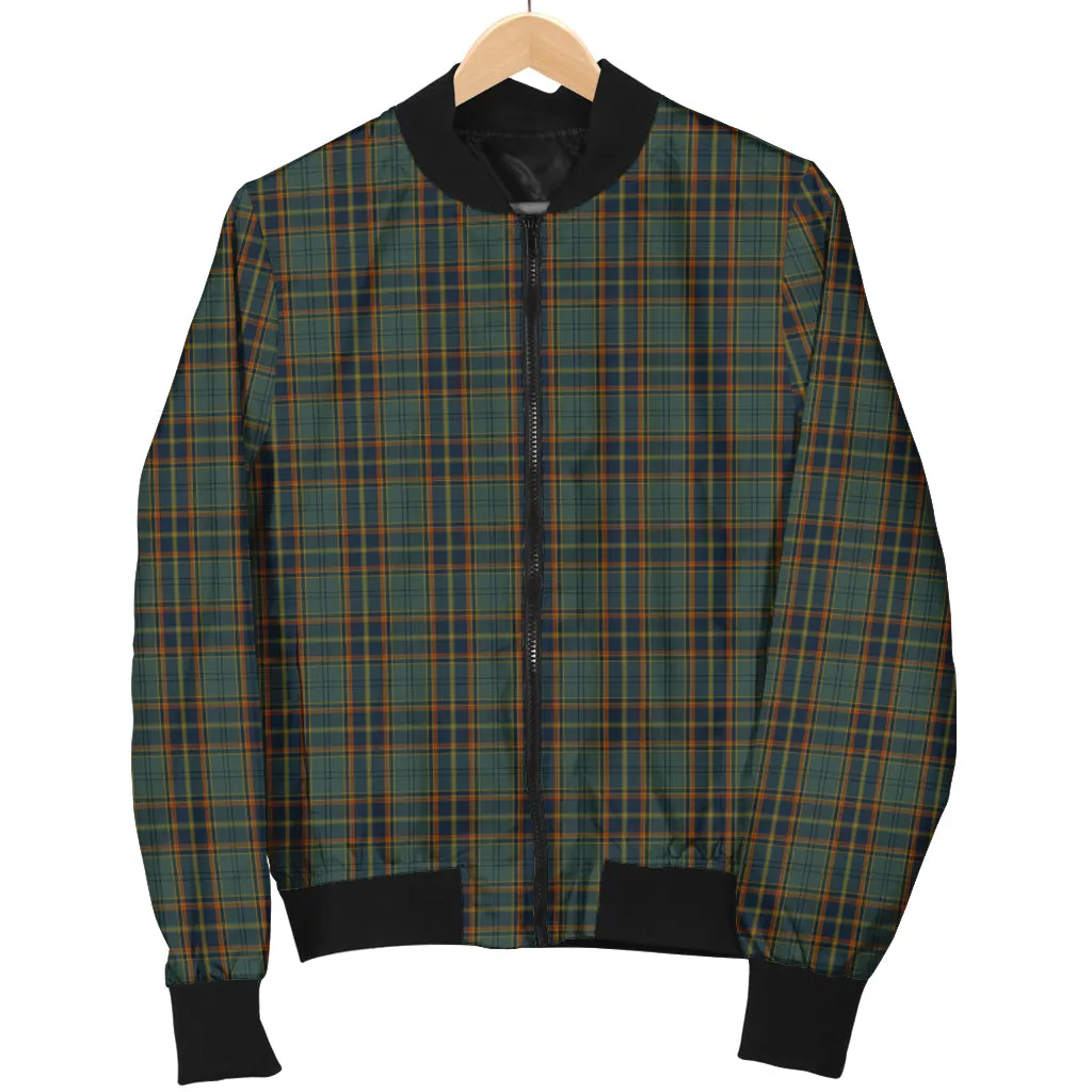 Antrim County Ireland Tartan Bomber Jacket