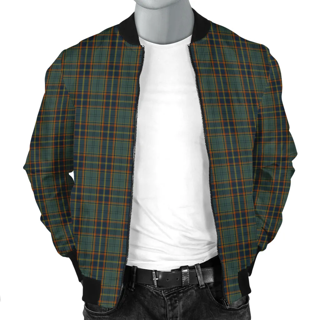 Antrim County Ireland Tartan Bomber Jacket