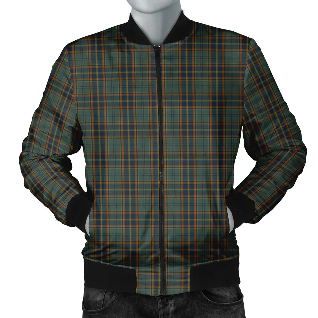 Antrim County Ireland Tartan Bomber Jacket