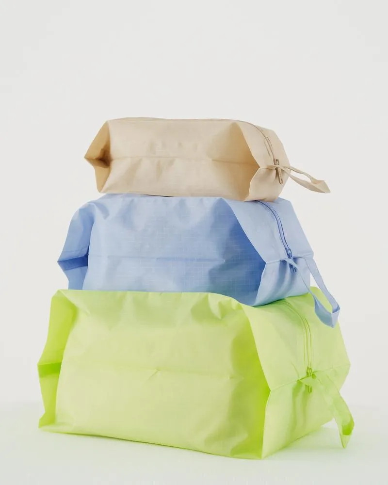 Baggu - 3D Zip Pouch Set