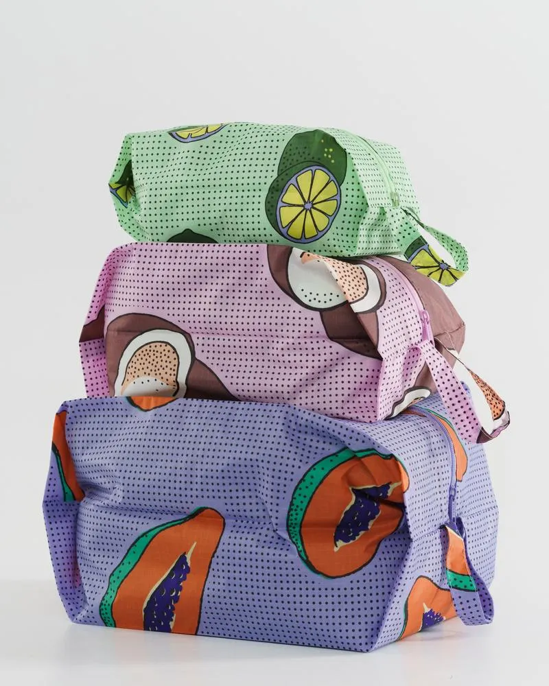 Baggu - 3D Zip Pouch Set