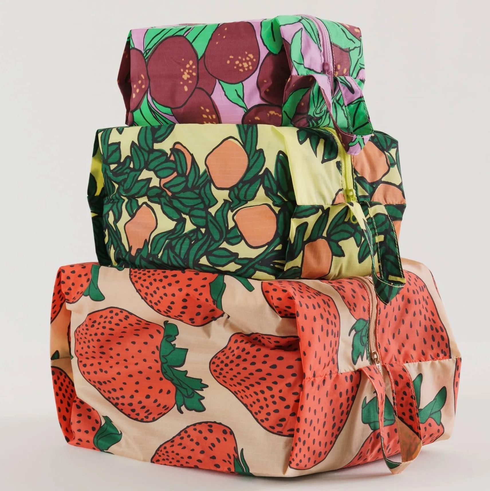 Baggu - 3D Zip Pouch Set