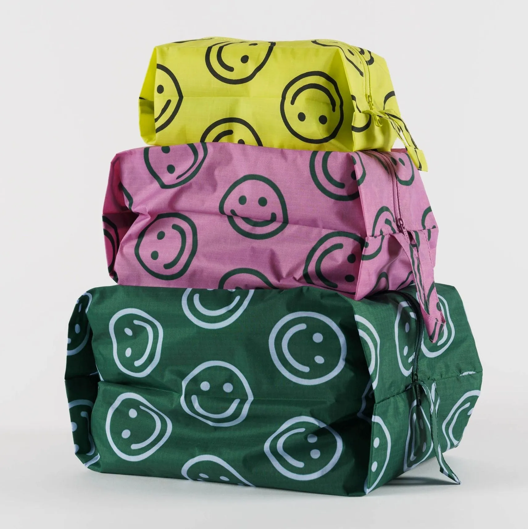 Baggu - 3D Zip Pouch Set