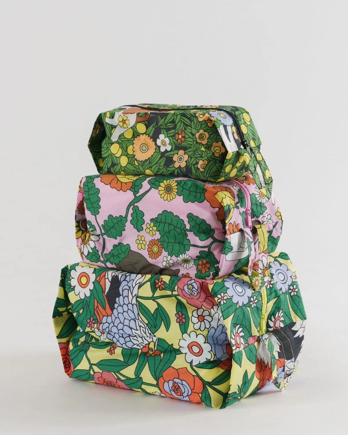 Baggu - 3D Zip Pouch Set