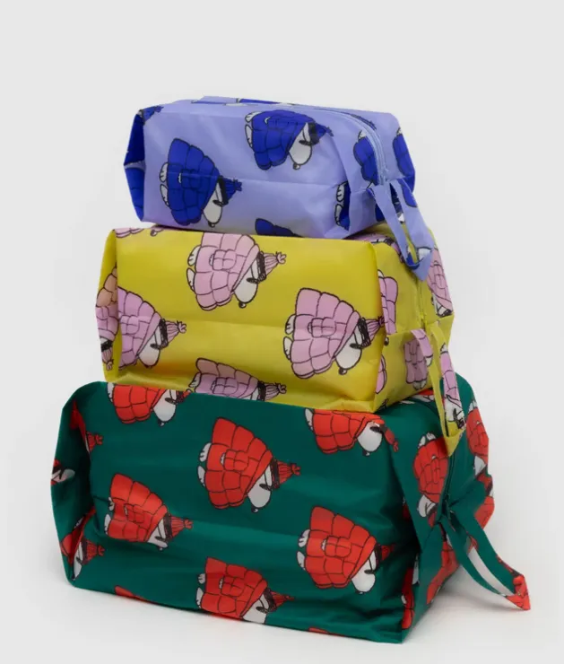 Baggu - 3D Zip Pouch Set