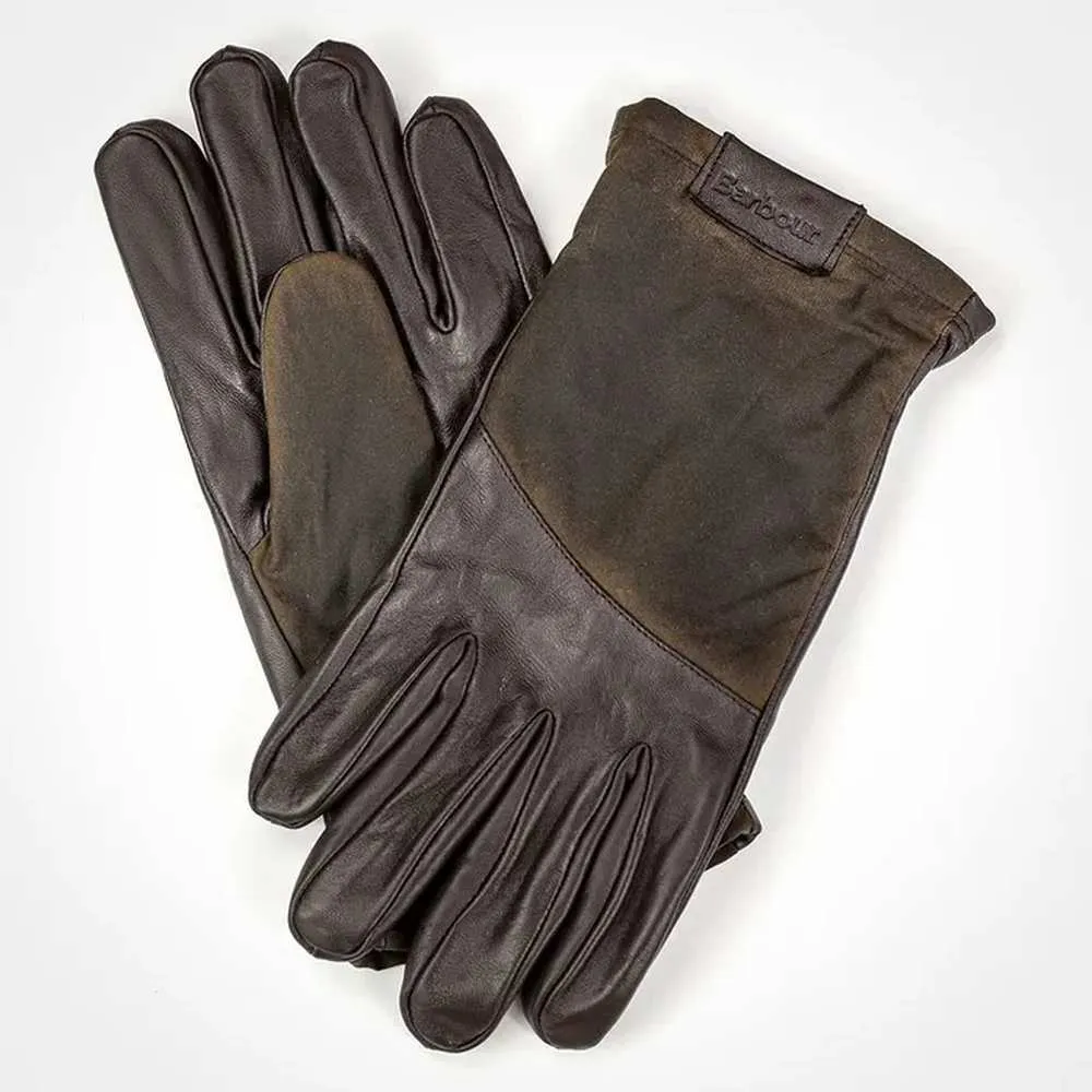 Barbour Hebden Leather Gloves