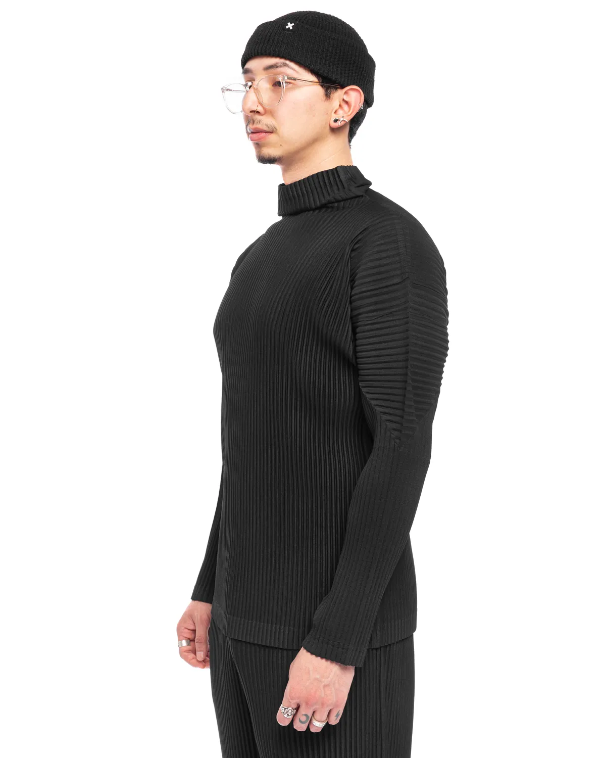 Basics Long Sleeve Turtleneck SS23 Black (no.15)