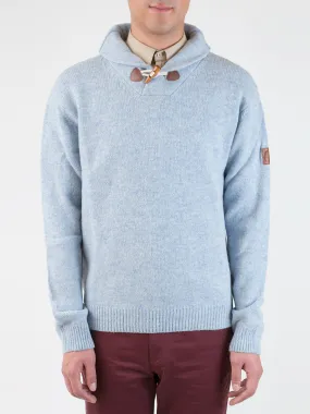 Bayfield Knitted Shawl Collar Jumper