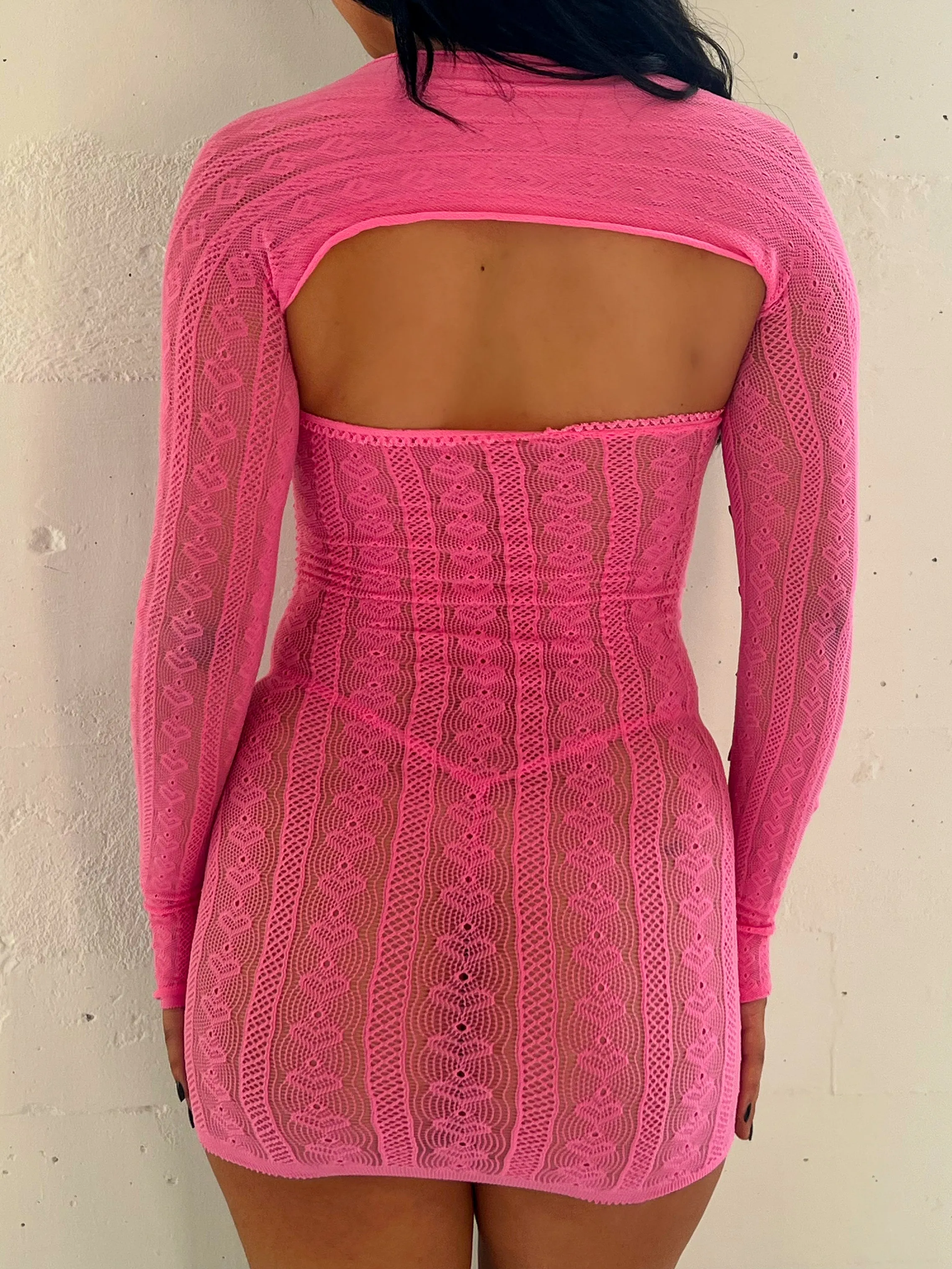 Bella Lace 2 Piece (Pink)