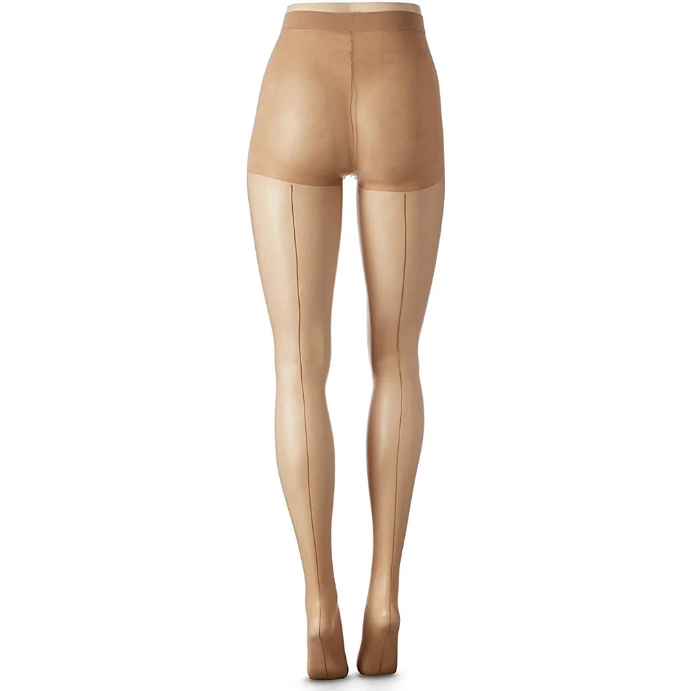 BERKSHIRE 8011 CONTROL TOP SHEER BACK SEAM TIGHTS