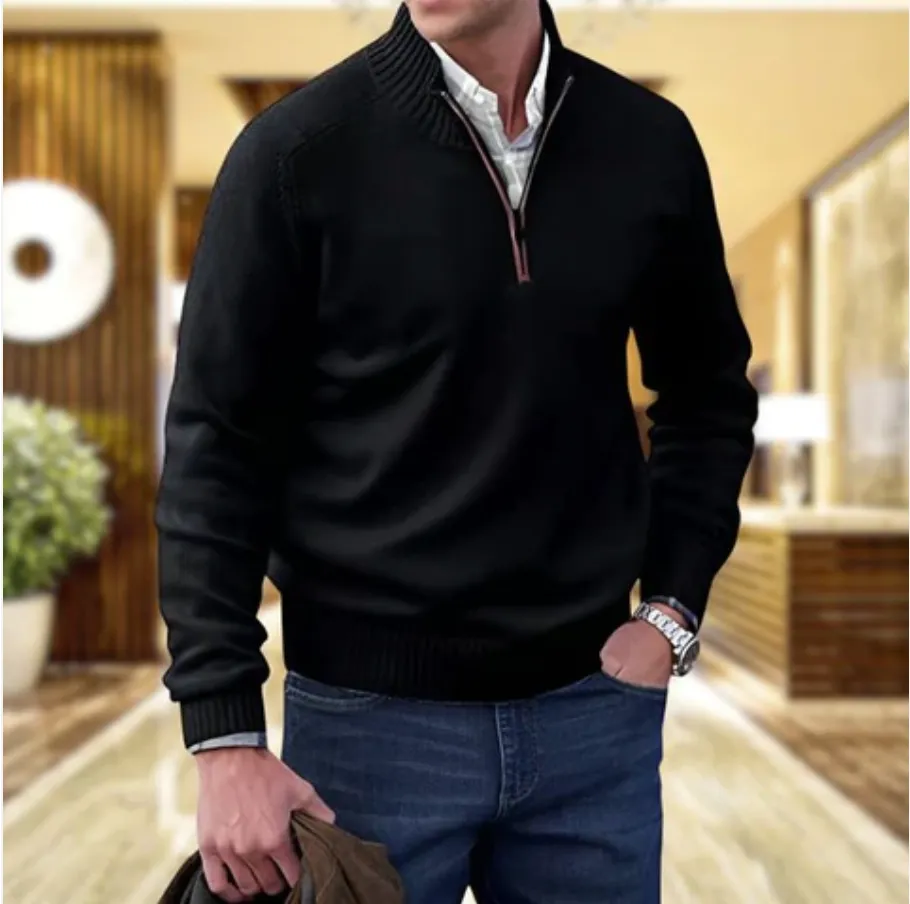 BERNARD - Elegant zip Sweater