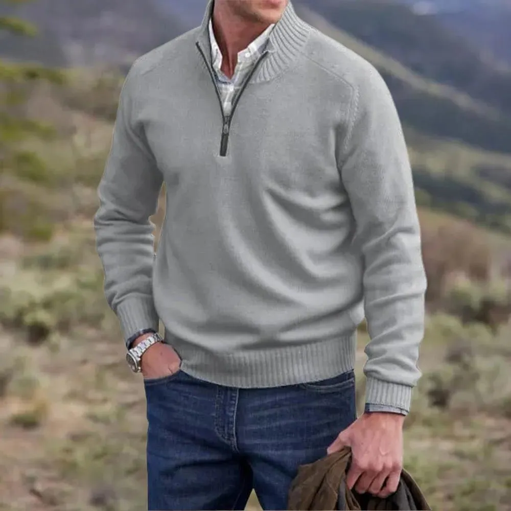 BERNARD - Elegant zip Sweater