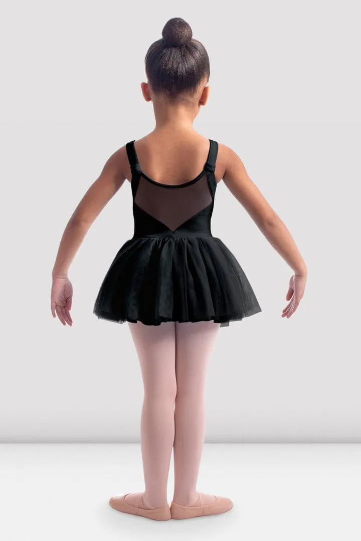 Bloch CL2357 Embroidered Wide Strap Kids Tutu Leotard