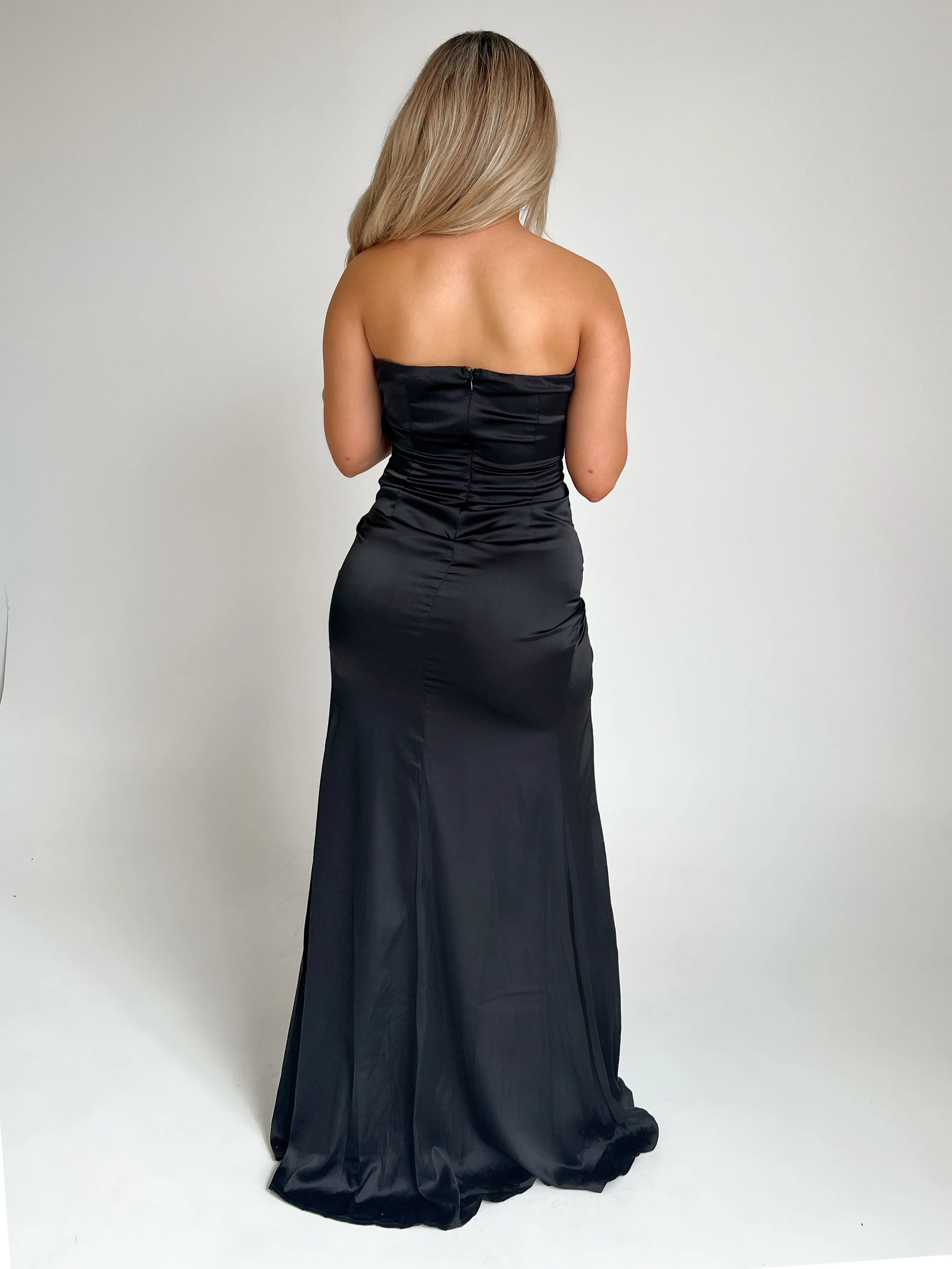 Brandi Long Dress (Black)