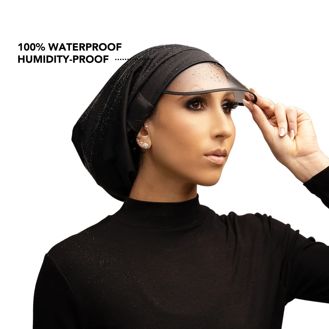 Bundle and Save: Hairbrella Satin-Lined, Waterproof Rain Hat