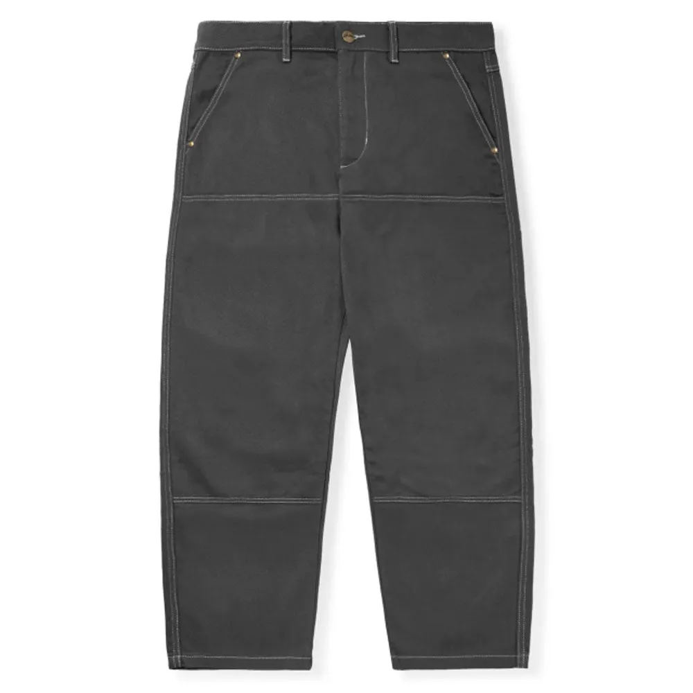 Butter Goods Double Knee Work Pant Charcoal