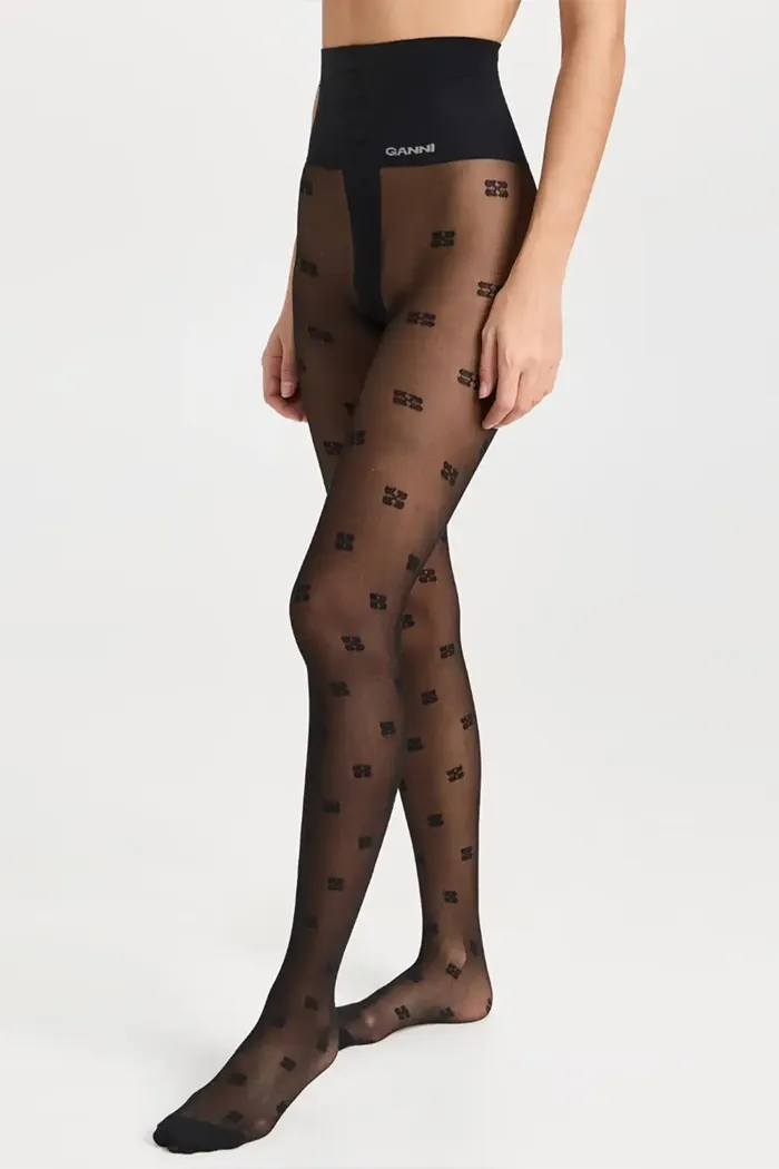 BUTTERFLY LACE TIGHTS