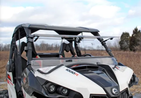 CAN-AM MAVERICK SCRATCH RESISTANT FLIP WINDSHIELD