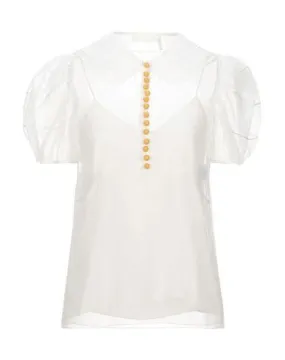 Chloé Women Shirt Ivory 8 UK