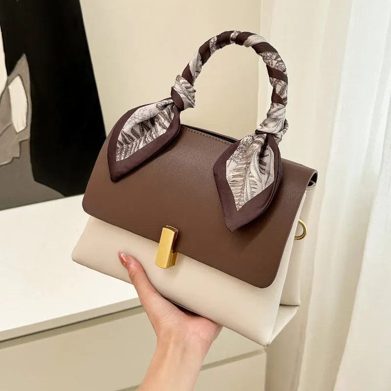 Chocolate Scarf Handbag