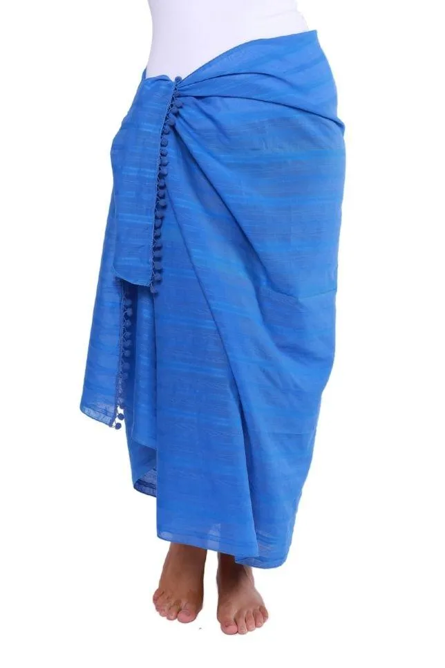 Cobalt Blue Sarong