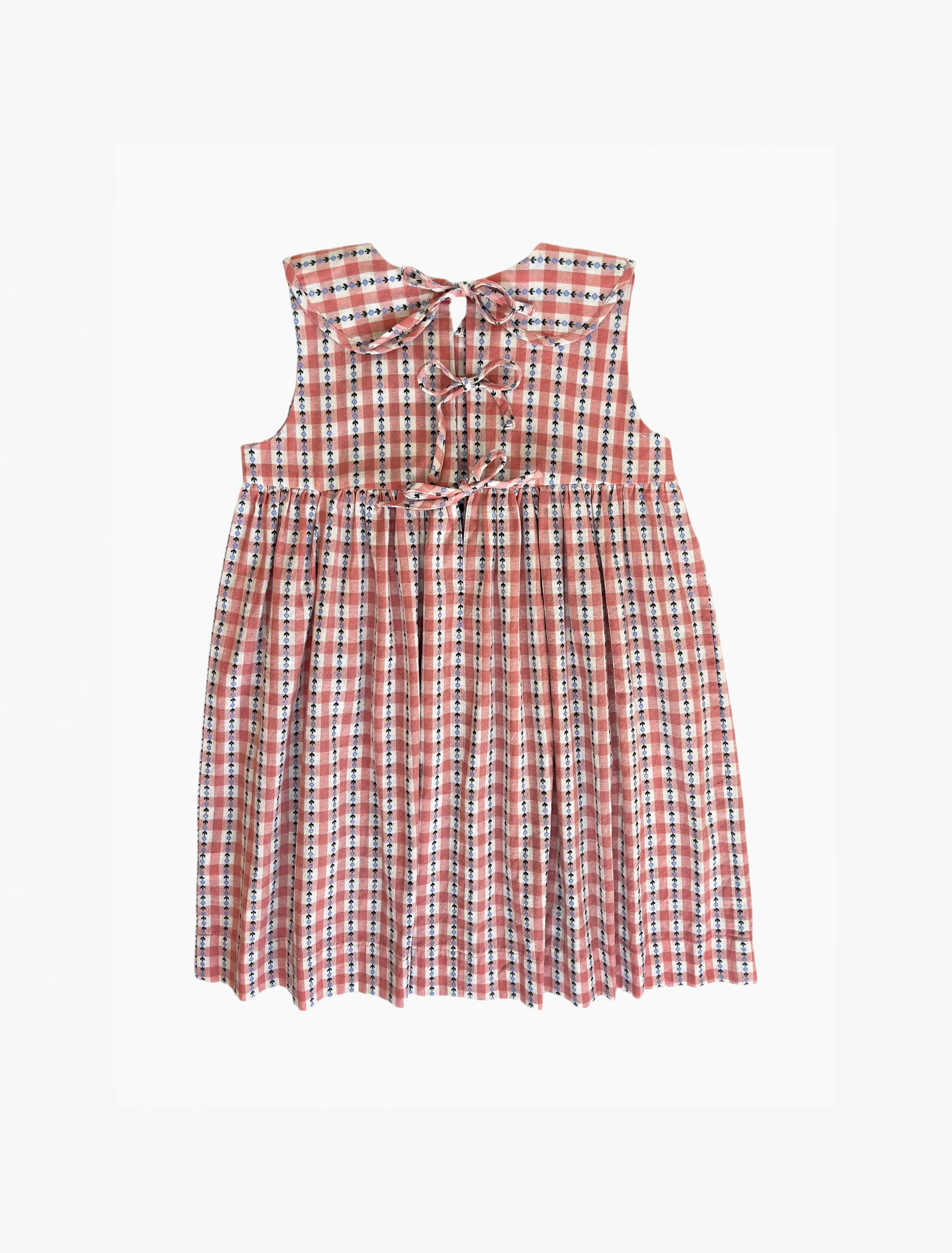 Colette Dress in Folk Check