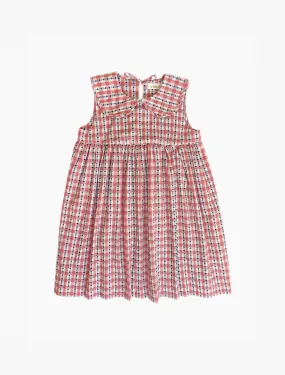 Colette Dress in Folk Check