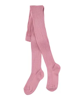 Condor Ribbed Tights (#670 Tamarisco Pink)