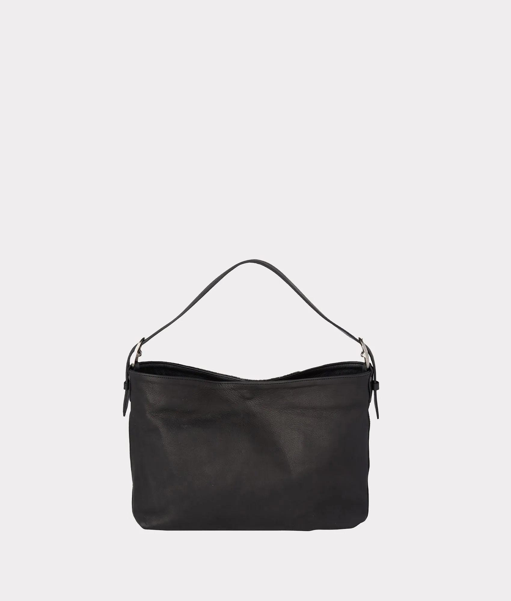 Cowprint Hobo Bag :: Black/White