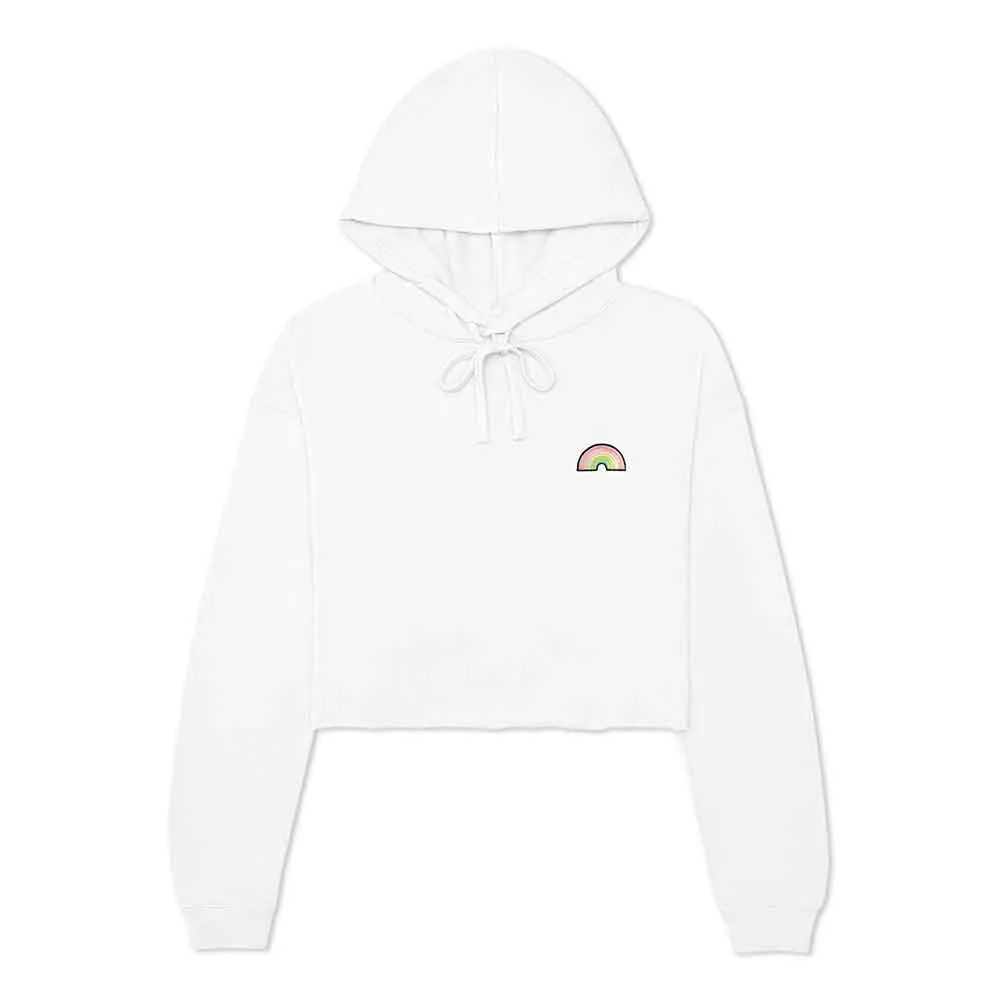 Dalix Rainbow Cropped Hoodie (Glow in the Dark)