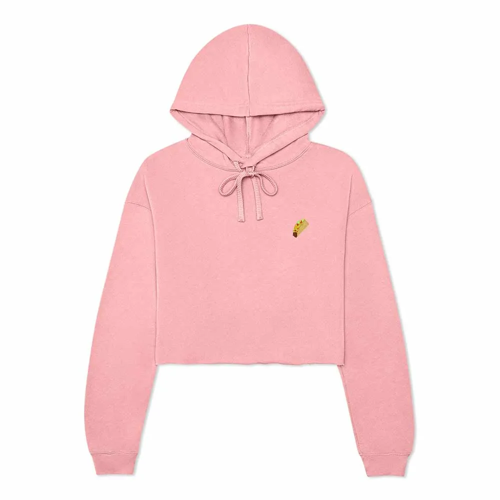 Dalix Taco Cropped Hoodie