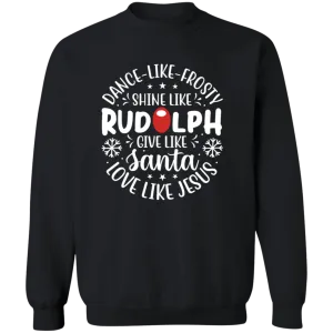 Dance Like Frosty Crewneck Pullover Sweatshirt