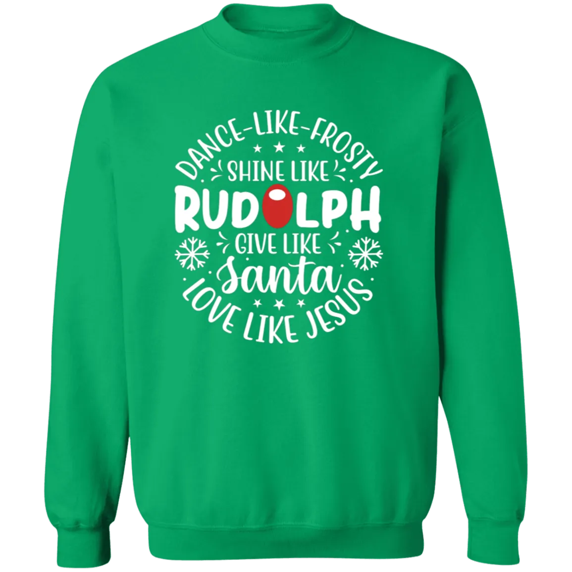 Dance Like Frosty Crewneck Pullover Sweatshirt