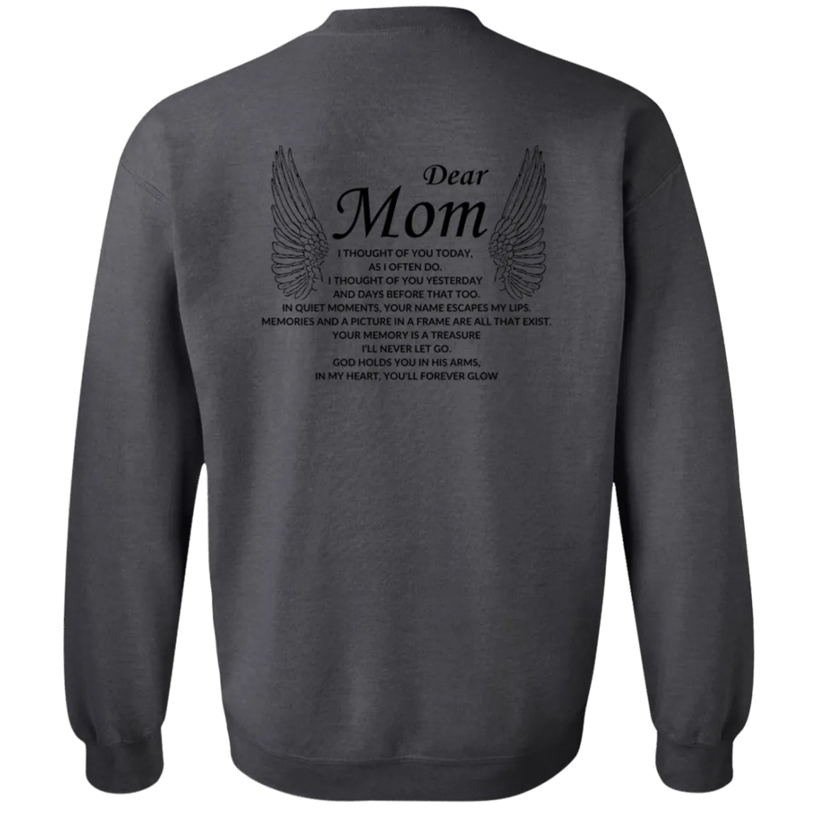 Dear Mom Crewneck  Sweatshirt